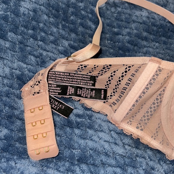Victoria’s Secret bras 34B black rose gold pink removable pads - Picture 9 of 10